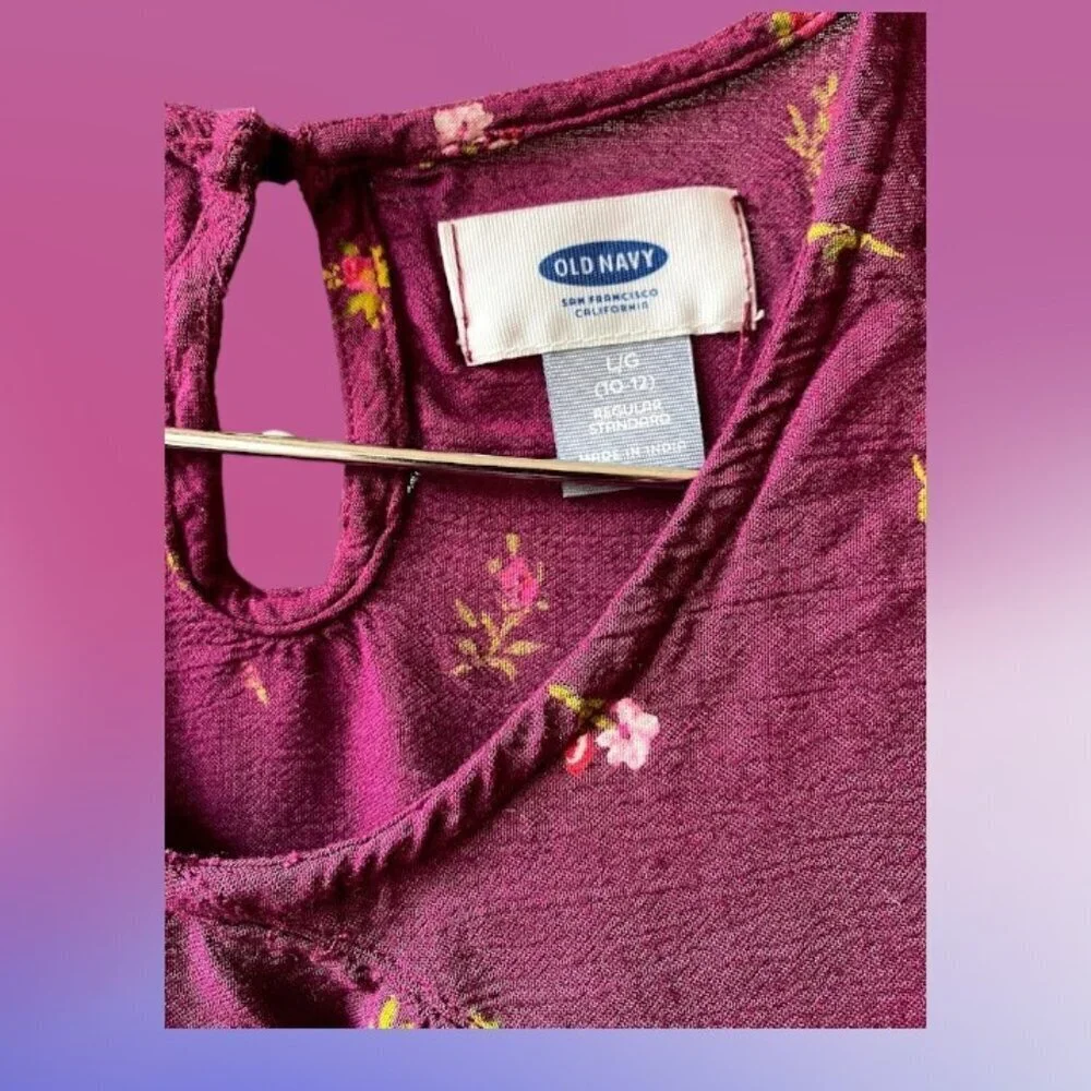 Old Navy Girl's Floral Top